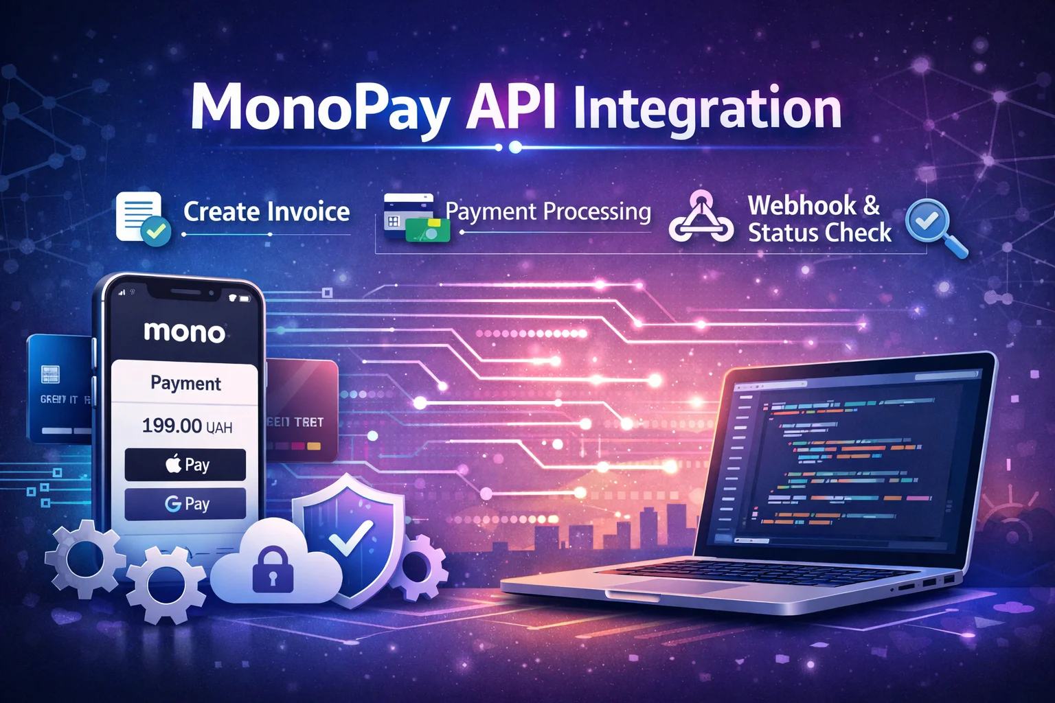 Як підключити MonoPay (plata by mono) на сайт: інтернет-еквайринг, тестовий платіж, вебхуки та &ldquo;оплата частинами&rdquo;