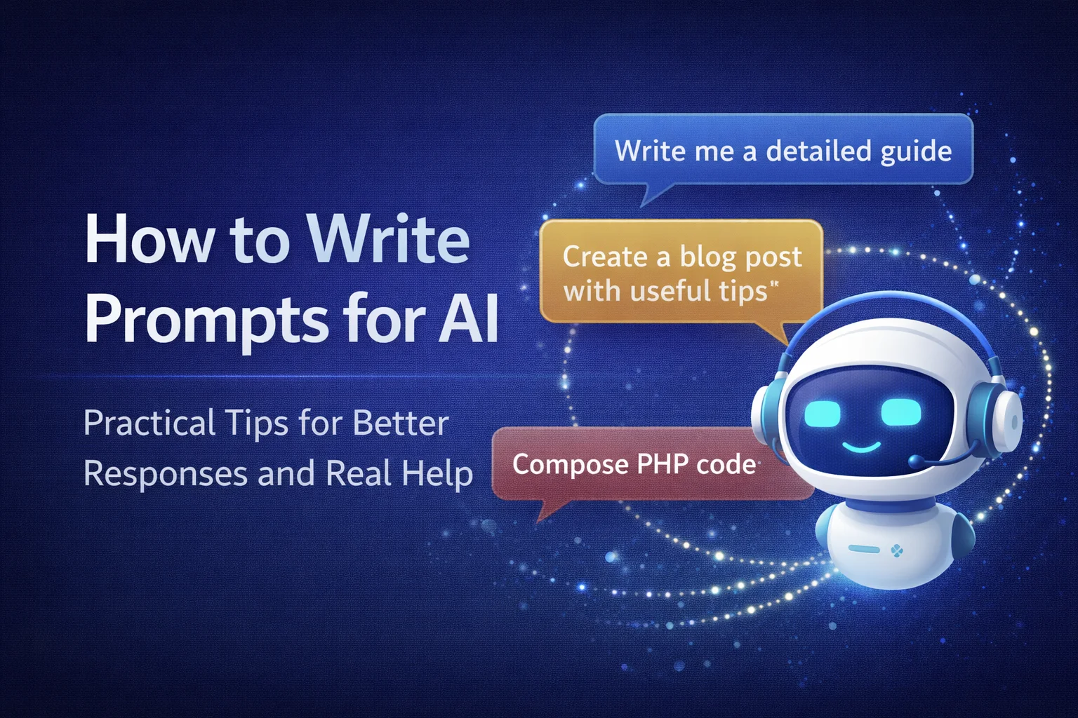 Як правильно писати промпт для AI: щоб він допомагав