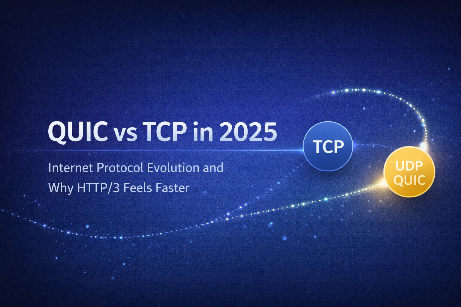 QUIC замість TCP у 2025: як змінюються інтернет-протоколи та чому HTTP/3 робить сайти швидшими
