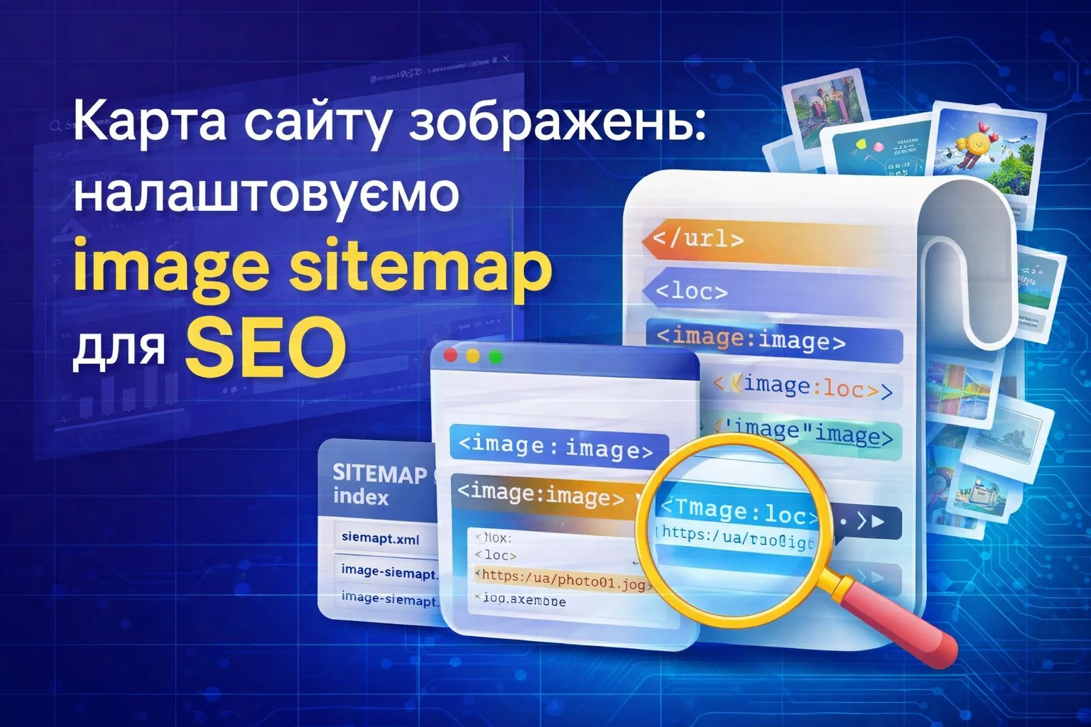 Карта сайту зображень: як налаштувати image sitemap і прискорити індексацію картинок у Google