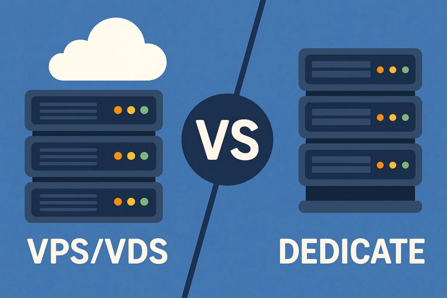 Чим відрізняється виділений сервер від VPS і чому dedicated потужніший